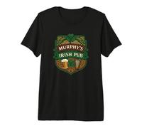 Murphy's Irish Pub St. Patrick's Day 2025 Shamrock Premium T-Shirt