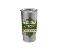 Murphy's Irish Pub St. Patrick's Day 2025 Shamrock Stainless Steel Insulated Tumbler