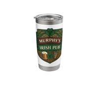 Murphy's Irish Pub St. Patrick's Day 2025 Shamrock Stainless Steel Insulated Tumbler