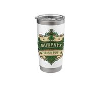 Murphy's Irish Pub St. Patrick's Day 2025 Shamrock Stainless Steel Insulated Tumbler