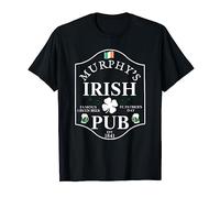 MURPHY'S IRISH PUB St Patricks Day Shamrock Ireland Gift T-Shirt