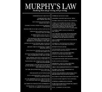 Murphy's Law Poster Iron Painting Metal Plate Tin Sign/Metal Sign 8x12 Inch Farm Kitchen Country Decoration Crafts Farm Kitchen Country Garden Yard Crafts