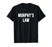 Murphy's Law Value Graphic T-Shirt, Men, Black, M