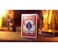 Murphy's Magic Supplies, Inc. Bicycle 4 Index Red (Gimmicks and Online Instructions), Great Gift For Card Collectors