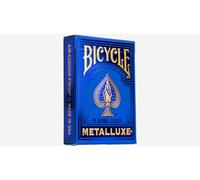 Murphy's Magic Supplies, Inc. Bicycle Metalluxe Blue Playing Cards by US Playing Card Co., Great Gift For Card Collectors