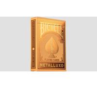 Murphy's Magic Supplies, Inc. Bicycle Metalluxe Orange Playing Cards by US Playing Card Co.