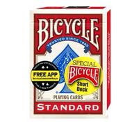 Murphy's Magic Supplies, Inc. Bicycle Short Deck (Red) Magic Trick Deck, No Skill Required, Card Trick, Ages 13+