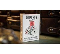 Murphy's Magic SURE SPLIT Invisible Deck Bicycle Trick, Red