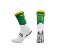 Murphy's Pro Mid GAA Gaelic Grip Socks Adult - Green/Gold (UK Size 6-8)