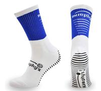 Murphys Unisex Pro Mid Gaa Grip Adult Mens Sport Socks, Royal/White, 8-12 EU