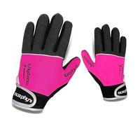 Murphys V2 Gaelic Football Adult's Gloves, Premium Latex Field Players Mittens, Durable Hook and Loop Closure, Pink and Black, 10, Large