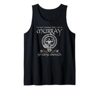 Murray Clan Proud Heritage Scottish Last Name Vintage Tank Top