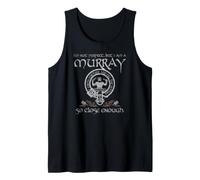 Murray Clan Proud Heritage Scottish Last Name Vintage Tank Top