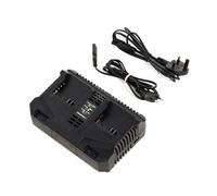 Murray Dual Charger 20V MU-BAT-DC4A - Fast Charger with 4A Charging Current - 2 USB-C Ports, LED Indicator - Includes EU & UK Plugs - Suitable for 20V Batteries