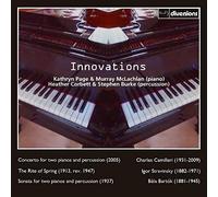 Mclachlan / Page / Corbett / Burke - Innovations: Music for Two Pianos & Percussion - CD - NAXOS