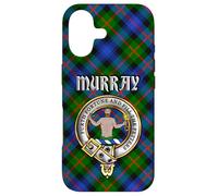 Murray of Atholl Scottish Clan Badge & Tartan Case for iPhone 17