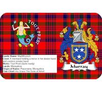 Murray Scottish Clan Scotland Rectangle Fridge Magnet Fantastic Souvenir