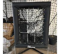 Murray Sporting Goods Baseball 9 Hole Pitching Target Net | Softball & Baseball Pitching Target Behind Home Plate