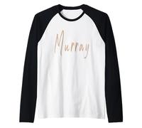 Murray Utah Vintage Elegant Design Raglan Baseball Tee