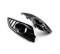 MURRAYLE 1 Pair Hollow Mesh Honeycomb Car Front Bumper Fog Lamp Lower Grille Grill Fit For Ford Fiesta JA8 2012-2017 Fog Light Grills