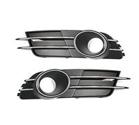 MURRAYLE 1 Pair Left Right ABS Car Front Fog Light Grille Cover Trim Fit For Audi A6 C7 Sedan 2012-2015 A6 C7 Fog Lamp Grill Car Styling