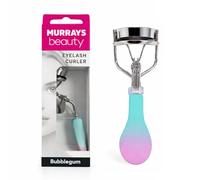 Murrays Beauty Eyelash Curler - Bubblegum - Stainless Steel with Soft Ombré Grip - Pinch-Free Lash Curling Tool for Natural Lift - Fits Most Eye Shapes