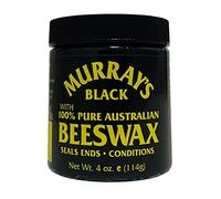 Murrays Black Beeswax 3.5 oz. Jar (Pack of 3)
