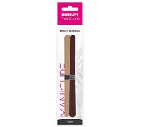 Murrays Manicure Double-Sided Emery Boards, 17 cm, Pack of 6