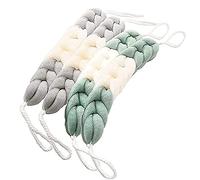 MURRI&MURRDI Back Scrubber Long Loofah for Shower, 4 Pcs Body Sponge Bath Loofah with Handles, Exfoliating Body Scrubber Mesh Sponge for Men & Women Bath Shower Loofah Sponge (2Grey+2Green)