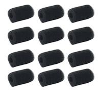 Murtenze 12 Pack Pre-Filter Sponge 0.6 Inch for Aquarium Intake Filter, Replacement Foam Cover Accessories Black Foam Roll, for Fish Tank
