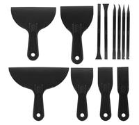 Murtenze 12PCS Plastic Putty Knife Set, Multipurpose Spackle Knife, Scrapers, 3D Printing, Wallpaper, Drywall, Polypropylene Handle