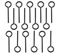 Murtenze 15 Pack 1/8" Standard Hex Dogging Key, Black Metal Wrench Full Loop Door Key for Push Bar Panic Exit Devices