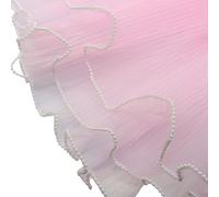 Murtenze 3 Pack Pearl Mesh Bouquet Wrapping Paper, 4.37 Yards Floral Net Yarn Paper Mother's Day Flower Wrapping Paper for Wedding Anniversary Birthday Florist Supplies (Light Pink)