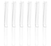 Murtenze 6 Pcs Music Stand Clips, Clear Acrylic Page Holder Transparent Sheet Holder Music Book Read Clip for Outdoor Musicians Composers