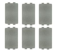 Murtenze 6 PCS Waveguide Cover, 117mm X 64mm Mica Sheet Microwave Oven Parts Replacement Accessory for Home Kitchen Restaurant Office