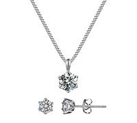 murtoo Necklaces for Women Birthstone Necklace and Earrings Sets Jewellery Sets with Gift Box,Christmas birthday anniversary jewellery gifts for women,Valentine gifts for her