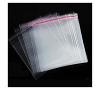 MURUI DZ 200/500pcs 14cm Wide Plastic Bags Clear Self Adhesive Cellophane Bag Packaging Bag Gift Bag Y1109 (Color : 14x25cm(Use 14x22cm), Gift Bag Size : 200pcs)