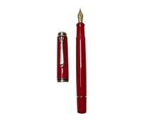 MURVE Acrylic Piston Fountain Pen Soft Smooth No.5 Nib Inking Applicable For Pelikan M400/405 Students Writing Gift Pen(A,Schmidt EF(0.4mm))