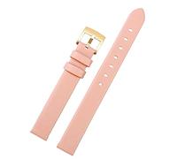 MURVE Genuine leather strap For Swarovski 5158517/5158544/5158972 WatchAccessories Fashion bracelet 12mm Small Size Watch strap female(Pink gold)