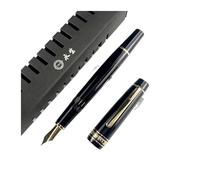 MURVE Ink Window Fountain Pen With Iridium Gold EF/F Nib Stationery Office School Supplier Writing Fluent Ink Pens(03,EF 0.38mm)