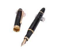 MURVE Luxury Dazzle Blue Fountain Pen Metal Inking Pens for Office Supplies School Supplies(08)