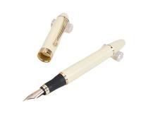 MURVE Luxury Dazzle Blue Fountain Pen Metal Inking Pens for Office Supplies School Supplies(16)