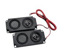 MURYE 2pack 10045 Double Speakers for Advertising Machine with Enhances Basses and 5W 10W Power Option Commercial Double Speakers