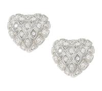 MURYE 2Pcs Gentle Heart Metal Ear Clip Decorations for FreeClip 1 2 Earphones Featuring Firm Hold and Trendy Look Ear Jewelry