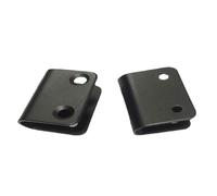 MURYE 2pcs Hanger Plate Metal U Shaped Connector Wall Mount Iron Hook for Long Last Speakers Supports in Demanding Setups Speakers Mount