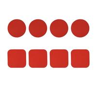 MURYE (8pieces) Rubber Bottle Opener Set with Textured Grip Easy Twist Action Secure Opens Container Great for Daily Convenience Rubber Opener