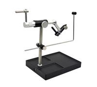 MURYE Adjustable Rotating Fly Tying Vise 360 Degree Rotating Fly Tying Station Tieing Tool Lure Making Tool Enduring with Pedestals Base