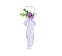 MURYE Children Fairies Wand for Wedding Ceremony Handheld Silk Flower Wand with Heart Shape Design for Flower Girls Special Event Ceremony Wand