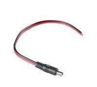 MURYE DC8020 Pigtail Power Cable Female/Male Plug to Bare Wire Open End Power Supply Adapter Cord 14AWG 8.0x2.0mm Line Bare Open End