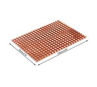 MURYE Heatsink Cooler Radiator Heat Sink Passive Cooling Pad for 2.5in Computer Hard Drive 100x70mm Pure Copper CPU Fanscpu Case Cpu for Gaming Laptop for Gaming Notebook Fan Stand Silver